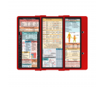 WhiteCoat Clipboard® Trifold - Red Flight Medic Edition